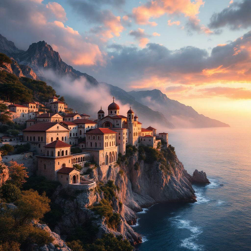 Mănăstiri pe Muntele Athos